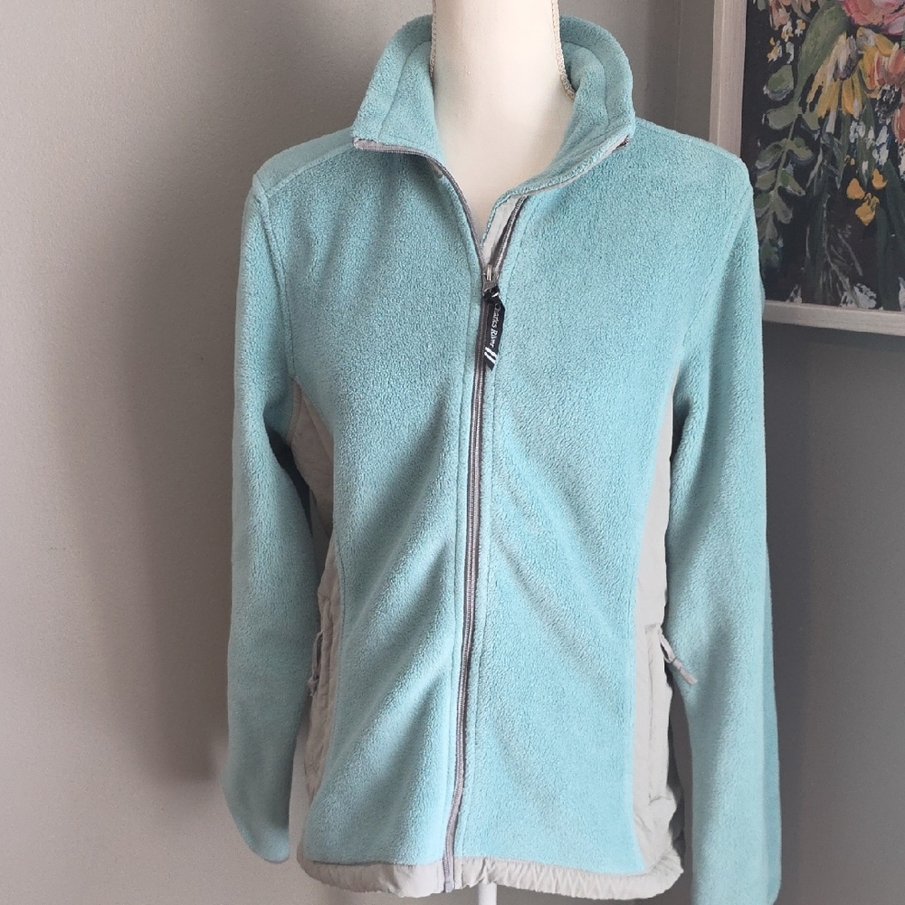 Charles River Apparel Light Blue Jacket Size Medium